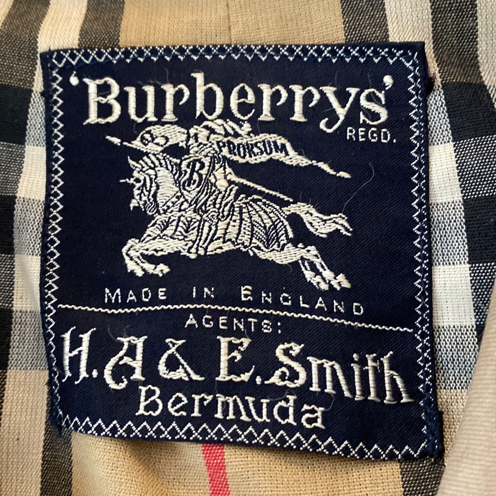 Burberry men’s trench (car) coat